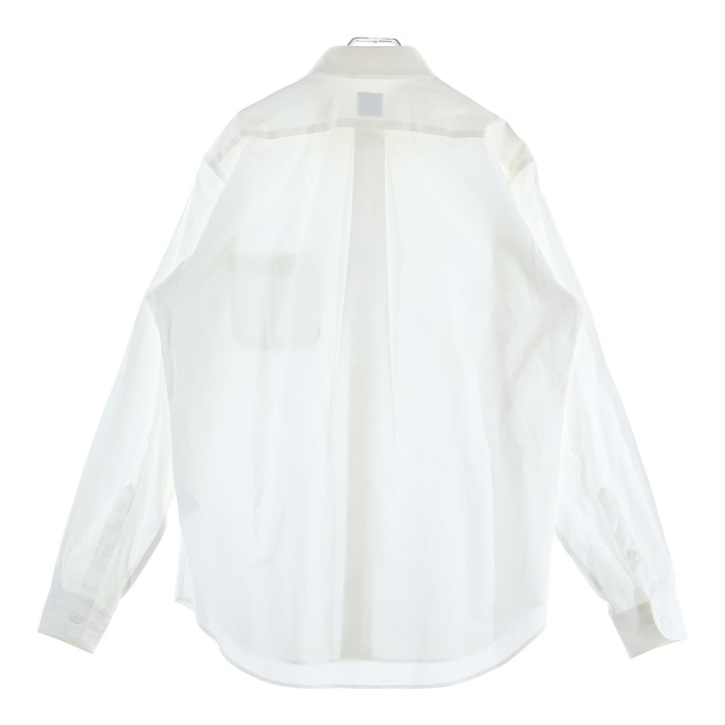 Yohji Yamamoto COSTUME D'HOMME(ヨウジヤマモト コスチュームドオム) 15AW SUIT BROAD CDH STANDARD SHIRT スーツブロード コスチュームドオム 長袖シャツ ホワイト HY-B83-050