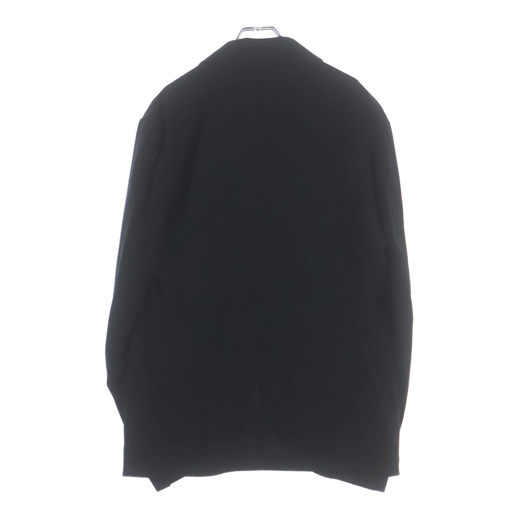 Yohji Yamamoto POUR HOMME(ヨウジヤマモト プールオム) 19SS 3B クレープテーラードジャケット ブラック HH-J41-500