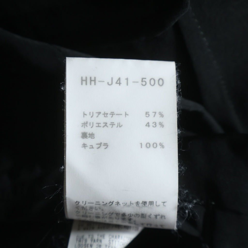 Yohji Yamamoto POUR HOMME(ヨウジヤマモト プールオム) 19SS 3B クレープテーラードジャケット ブラック HH-J41-500