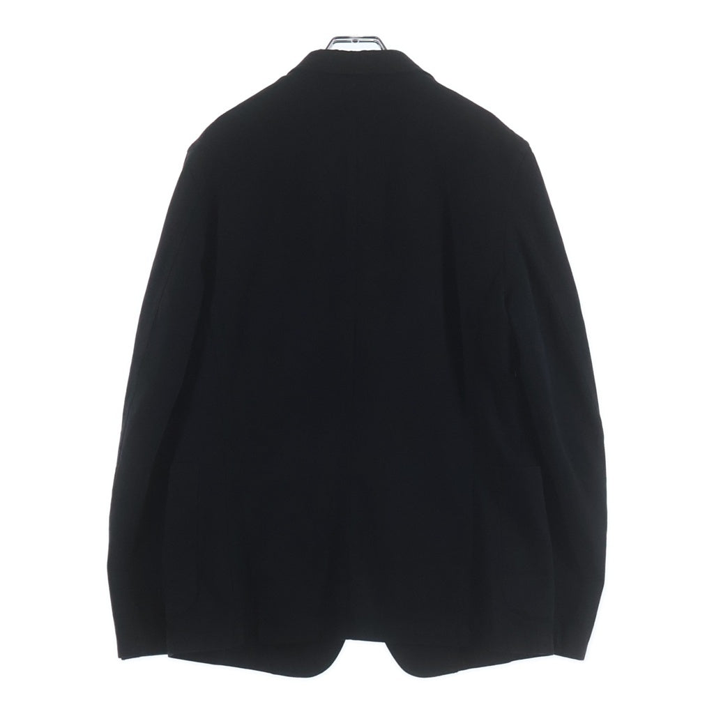 Yohji Yamamoto POUR HOMME(ヨウジヤマモト プールオム) コットンテーラードジャケット ブラック HF-J02-001