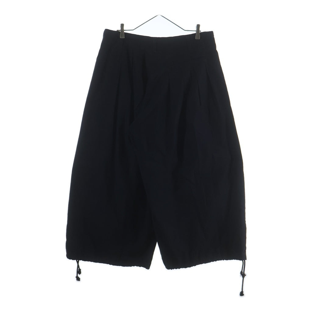 BLACK Scandal Yohji Yamamoto(ブラックスキャンダルヨウジヤマモト) 20AW Basic Balloon Pants ドローストリング付きベーシックバルーンパンツ ブラック HR-P09-005