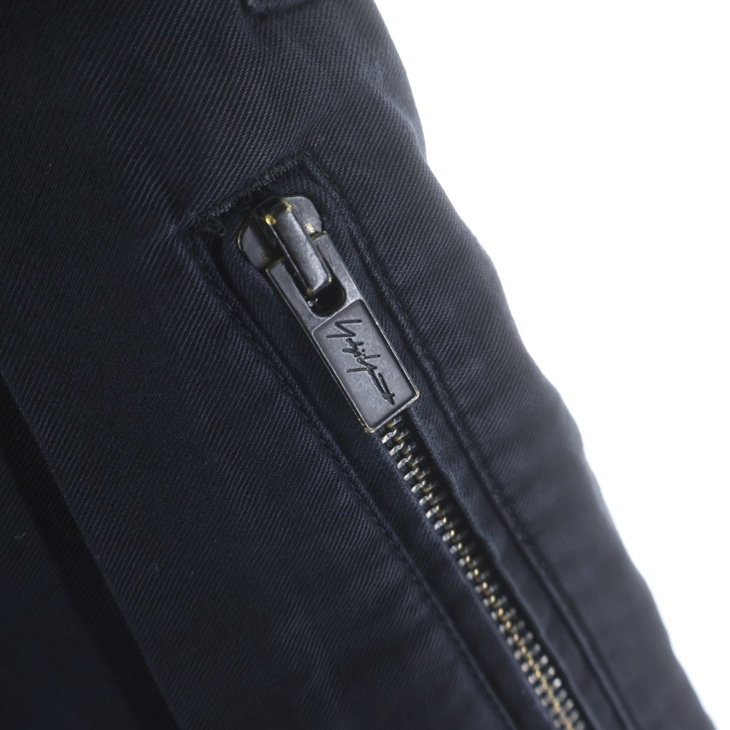 BLACK Scandal Yohji Yamamoto(ブラックスキャンダルヨウジヤマモト) 20AW Basic Balloon Pants ドローストリング付きベーシックバルーンパンツ ブラック HR-P09-005