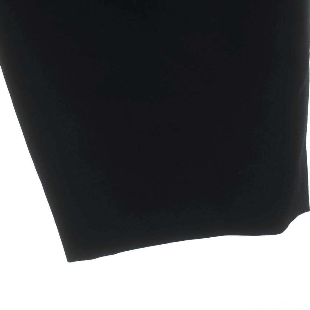 Yohji Yamamoto POUR HOMME(ヨウジヤマモト プールオム) 24SS ウールギャバ サイドポケットスラックスパンツ ブラック HS-P48-100