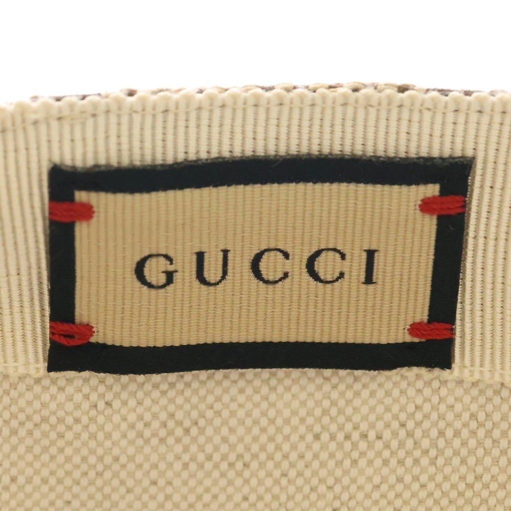 GUCCI(グッチ) ジャンボGG柄 キャンバス ベースボールキャップ 帽子 ベージュ 681264 601491 レディース
