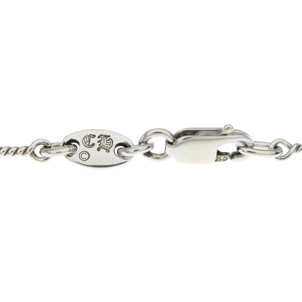 CHROME HEARTS(クロムハーツ) 18KWG NECKCHAIN T20 ツイストチェーンネックレス 20inch ホワイトゴールド BCA003