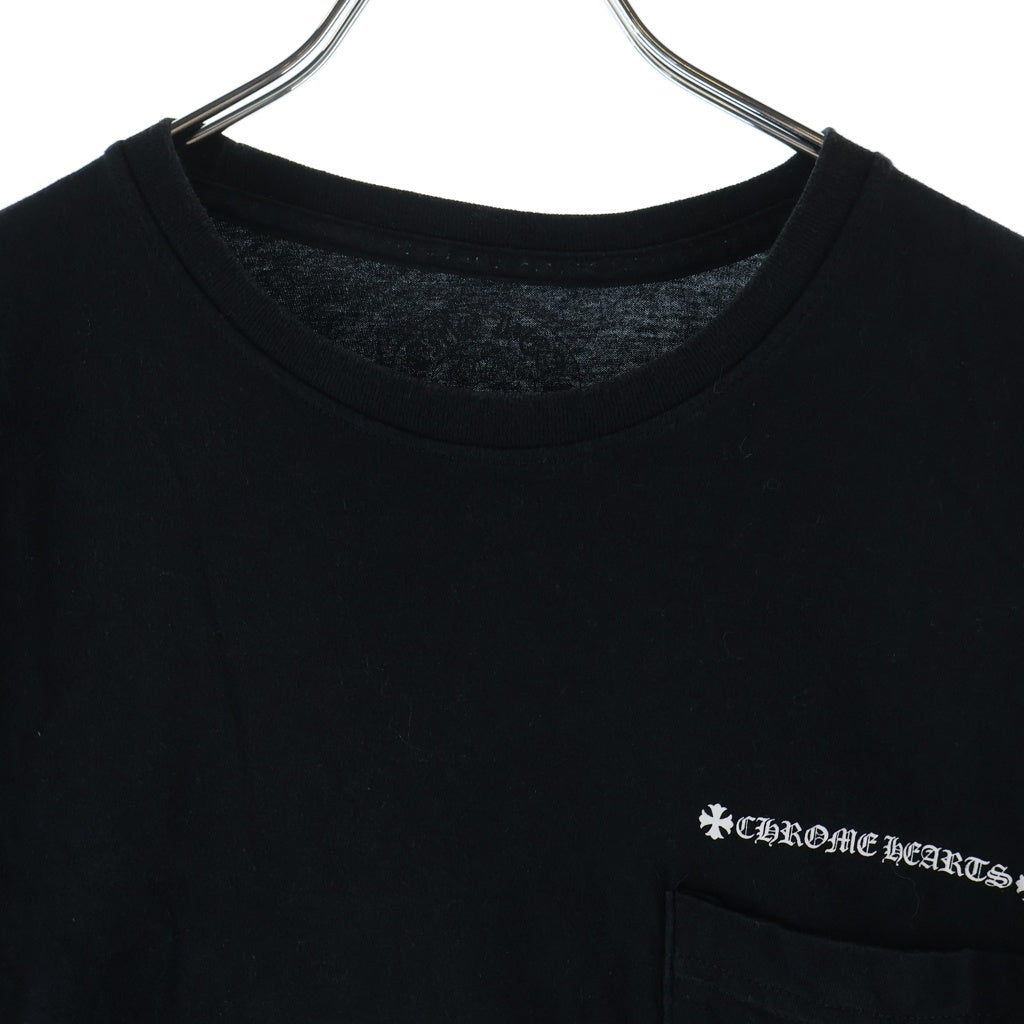 CHROME HEARTS(クロムハーツ) CH PLS CHプラスプリント クルーネック半袖Tシャツカットソー ブラック