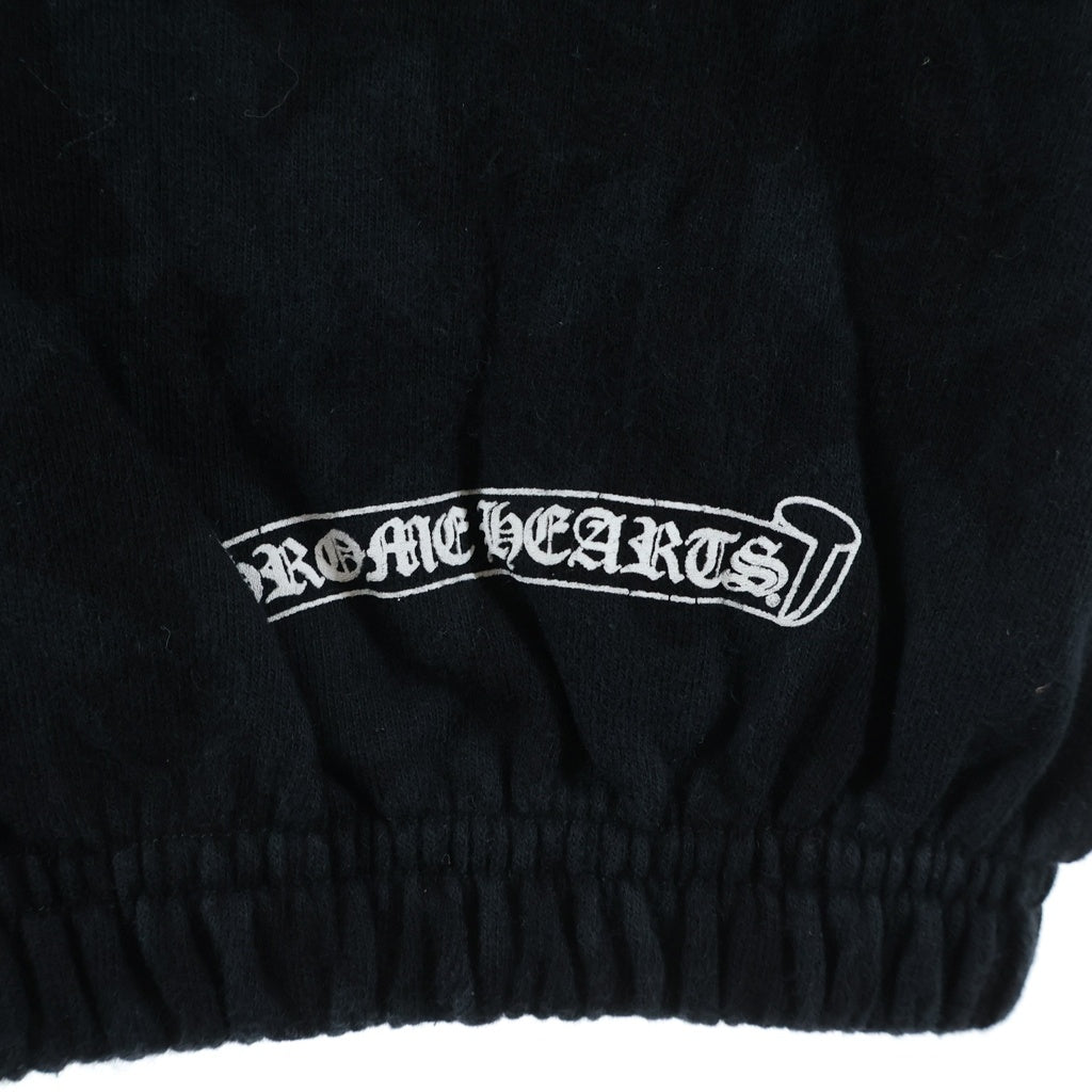 CHROME HEARTS(クロムハーツ) CEMETER SWEATPANTS 総柄 セメタリープリント スウェットパンツ ブラック
