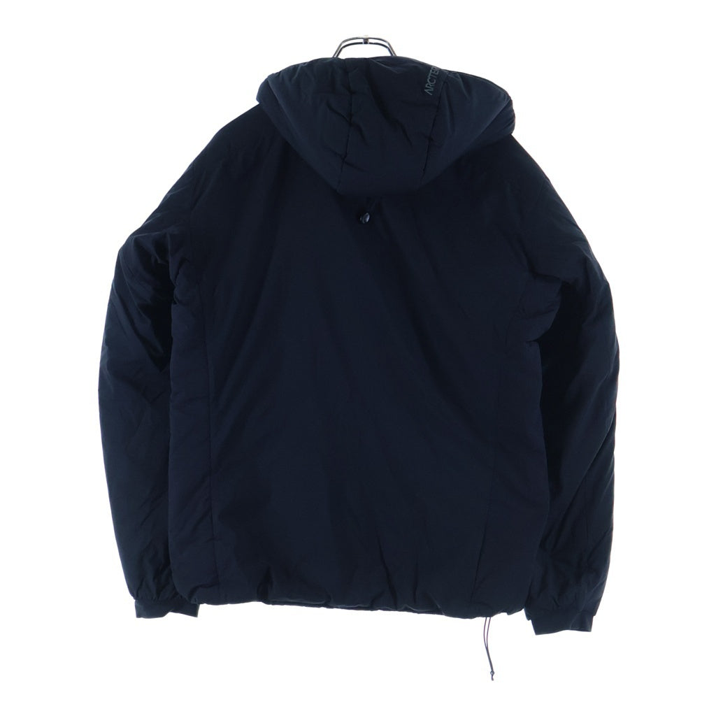 ARC'TERYX(アークテリクス) Atom SV Hoody エンブレム刺繍 ジップアップ アトム ナイロンパーカー ブラック X000009902