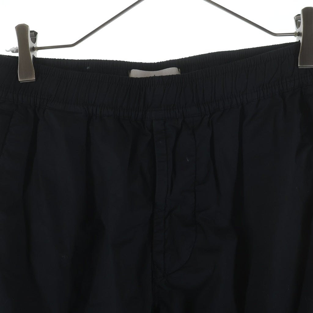 STONE ISLAND(ストーンアイランド) STRETCH COTTON TELA PARACADUTE ロゴワッペン ナイロン カーゴパンツ ブラック 801531303