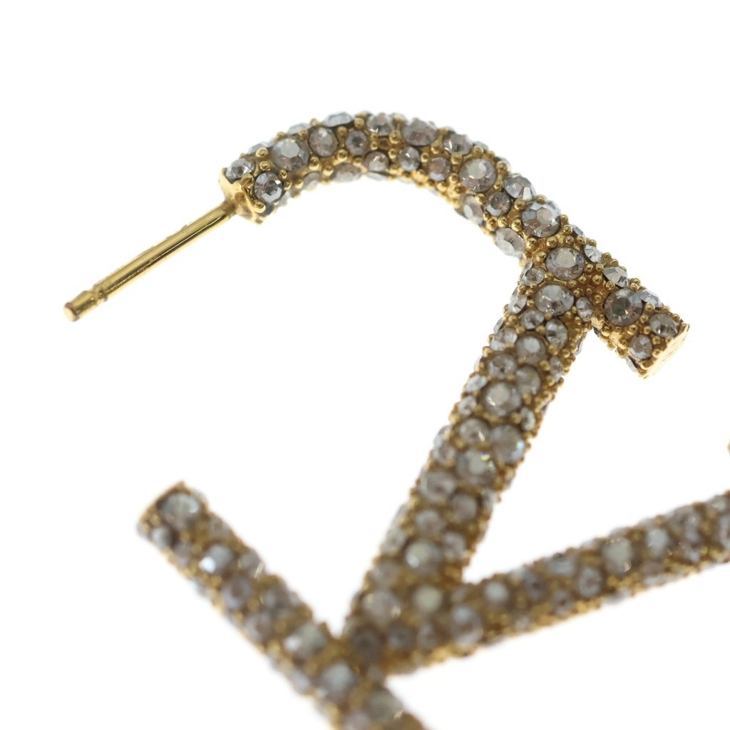 VALENTINO GARAVANI(ヴァレンチノガラヴァーニ) V Logo Vロゴ シグネチャー メタル フープピアス ゴールド WJ0G04YCW_MH5 レディース