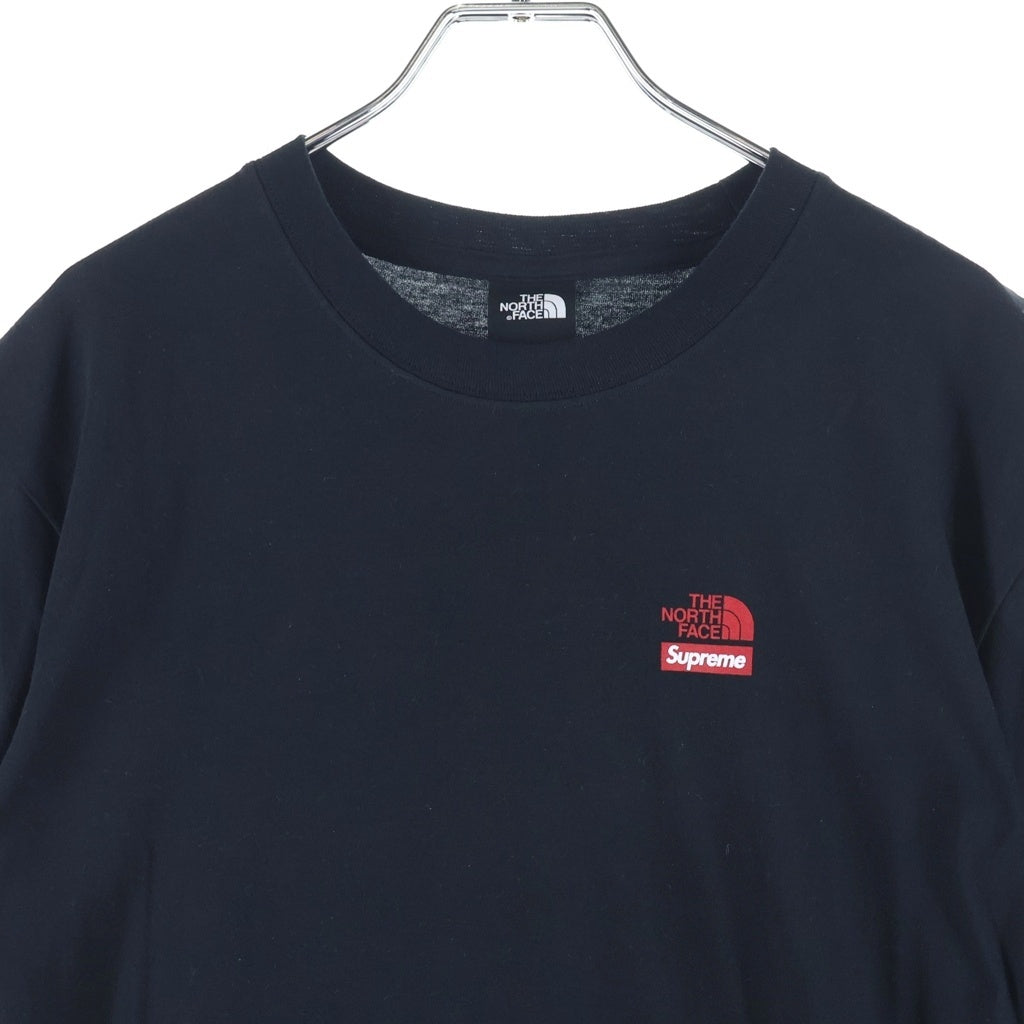 SUPREME(シュプリーム) Statue Of Liberty TEE 胸ロゴプリント クルーネック半袖Tシャツカットソー ブラック
