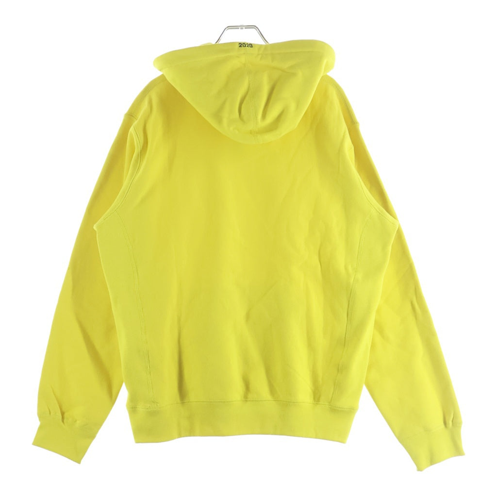 SUPREME(シュプリーム) 20SS Motion Logo Hooded Swetshirt フロントモーションロゴ プルオーバーパーカー イエロー