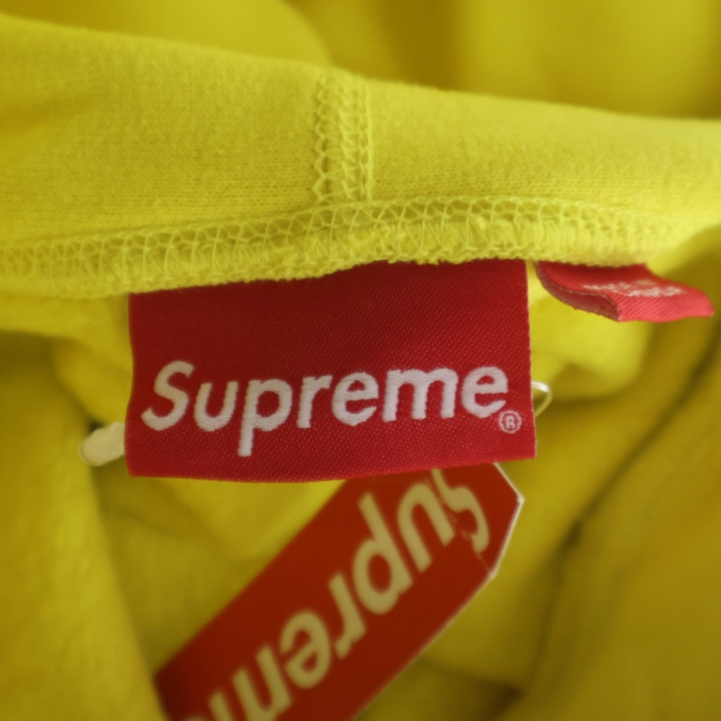 SUPREME(シュプリーム) 20SS Motion Logo Hooded Swetshirt フロントモーションロゴ プルオーバーパーカー イエロー