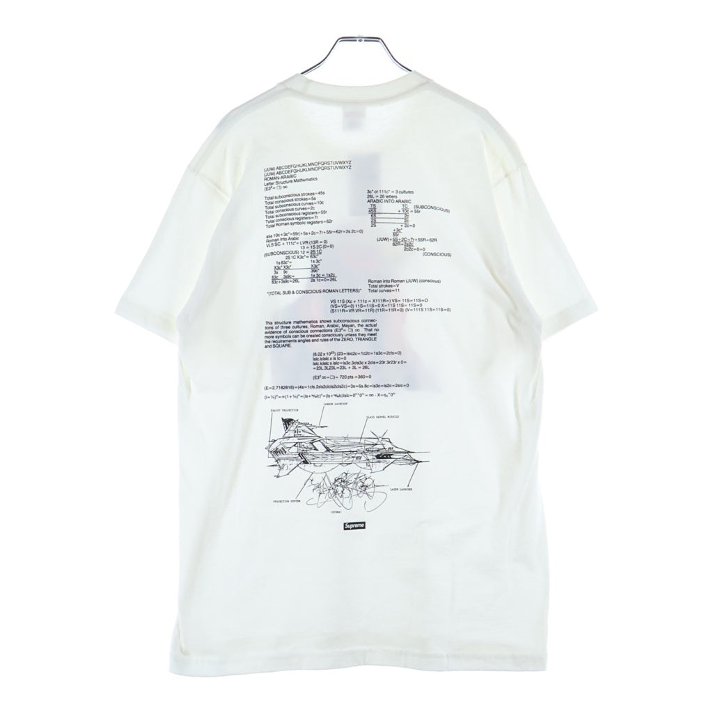 SUPREME(シュプリーム) 20SS Rammellzee TEE ラメルジー 両面プリント クルーネック半袖Tシャツカットソー ホワイト