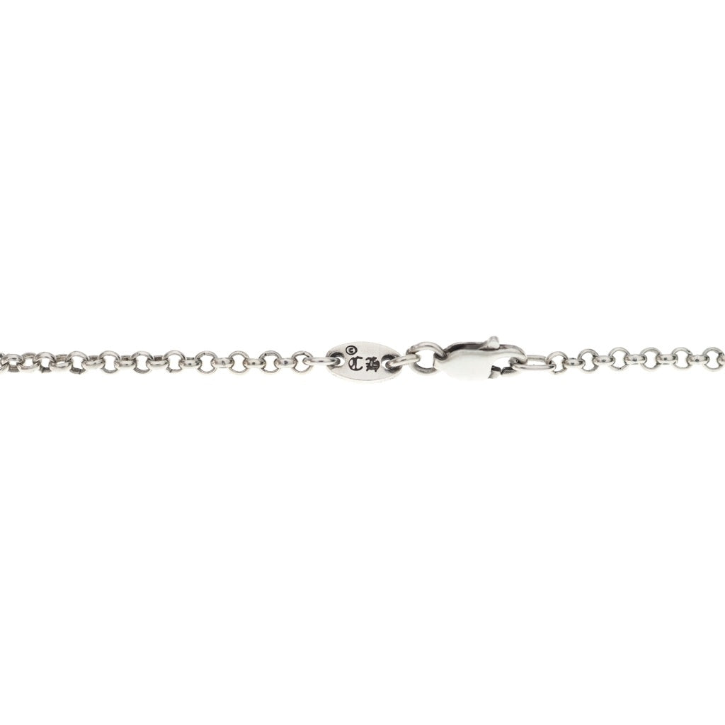 CHROME HEARTS(クロムハーツ) NECKCHAIN R18 オールド ロールチェーンネックレス 18inch シルバー BCA083