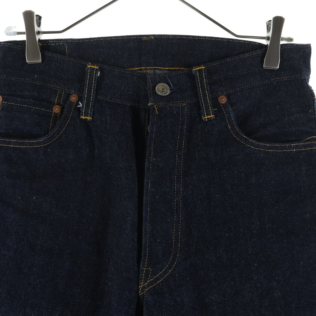 Levi's VINTAGE CLOTHING(リーバイス ビンテージ クロージング) 90S 1955復刻 501XX BIG E ボタンフライ ストレートデニムパンツ インディゴ 501-0003