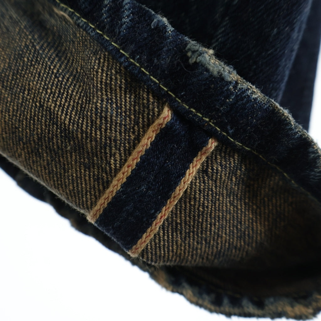 Levi's VINTAGE CLOTHING(リーバイス ビンテージ クロージング) 00S 1955復刻 501XX BIG E ボタンフライ ストレートデニムパンツ インディゴ J09A J08239 1002