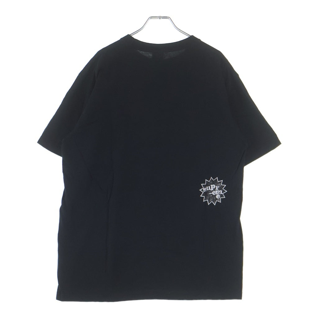 SUPREME(シュプリーム) 26SS God Save Us TEE フロントプリント クルーネック半袖Tシャツカットソー ブラック