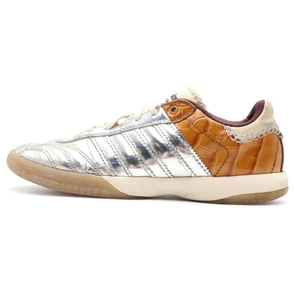 adidas(アディダス) ×Wales Bonner MN Samba Silver Metallic Easy Yellow MN サンバ メタリック シルバーメタリック イージーイエロー ローカットスニーカー IH5777