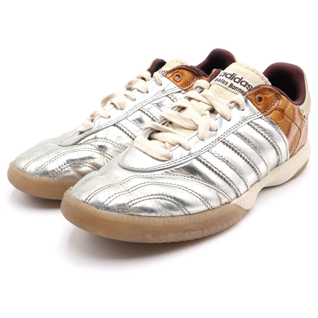 adidas(アディダス) ×Wales Bonner MN Samba Silver Metallic Easy Yellow MN サンバ メタリック シルバーメタリック イージーイエロー ローカットスニーカー IH5777