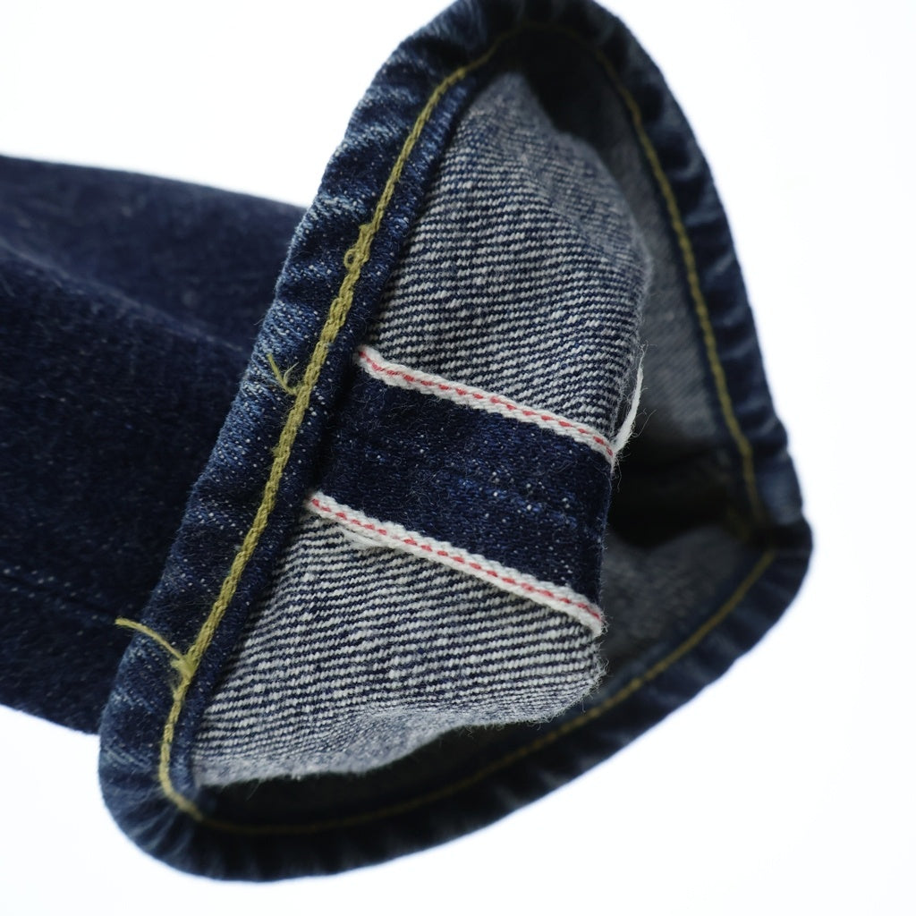 Levi's(リーバイス) 00S 702-XX BIG E シンチバック ボタンフライ ストレートデニムパンツ インディゴ