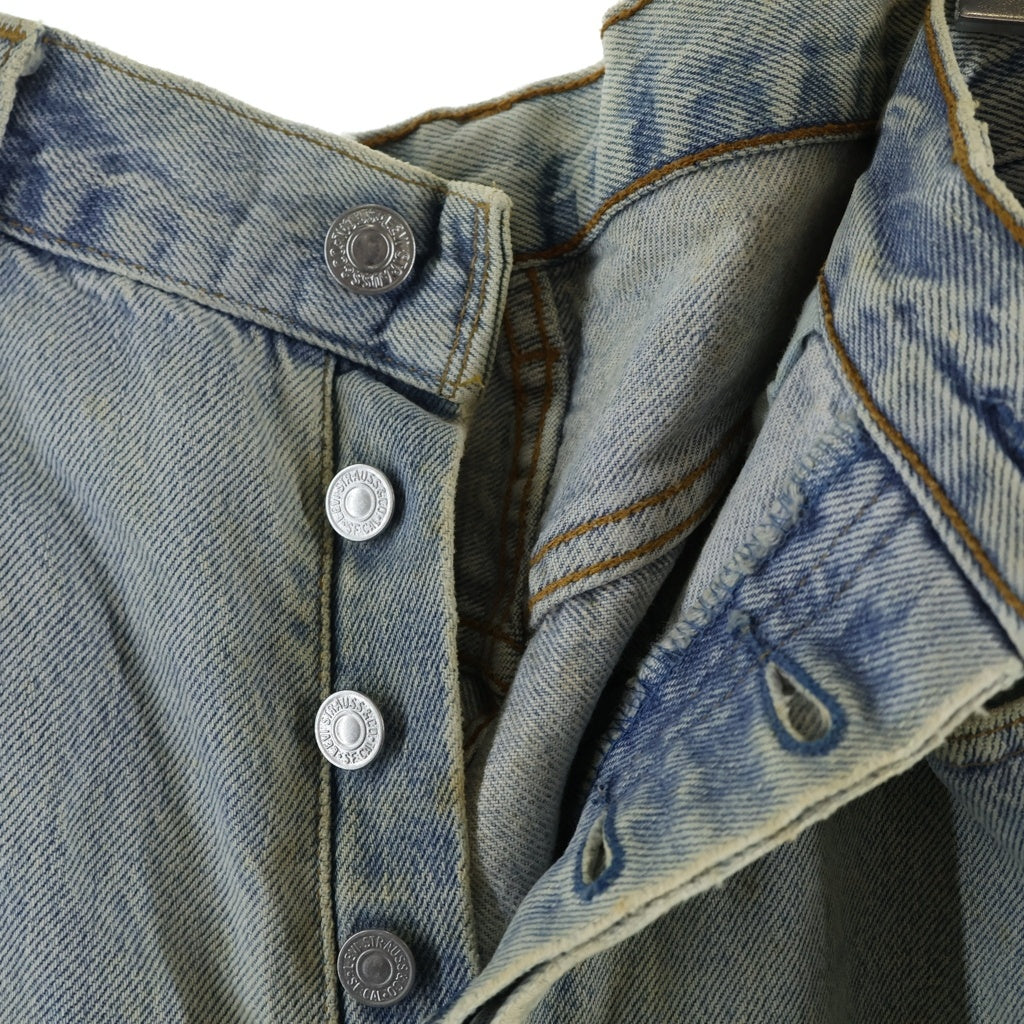 Levi's(リーバイス) 80S 501-0117 ストレートデニムパンツ MADE IN FRANCE フランス製 インディゴ