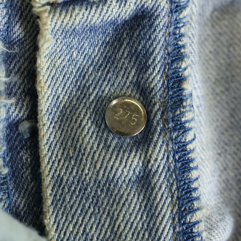 Levi's(リーバイス) 80S 501-0117 ストレートデニムパンツ MADE IN FRANCE フランス製 インディゴ
