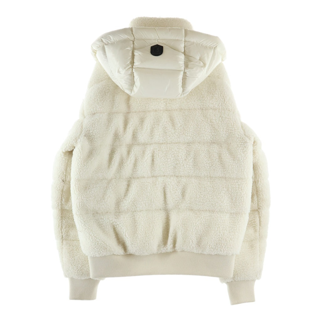 MACKAGE(マッカージュ) ADRIAN アドリアン ボアフーデッドダウンジャケット ホワイト 10122226-2A