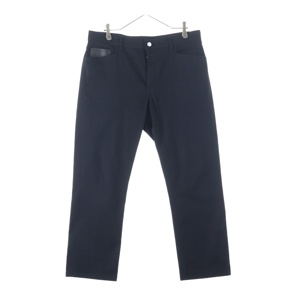 HERMES(エルメス) コットンセリエボタンフライデニムパンツ ブラック