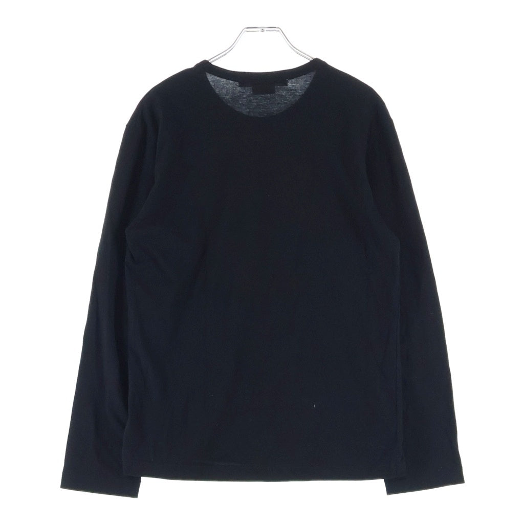 COMME des GARCONS COMME des GARCONS(コムデギャルソンコムデギャルソン) 24AW スパンコール装飾 クルーネック長袖Tシャツカットソー レディース ブラック RN-T002