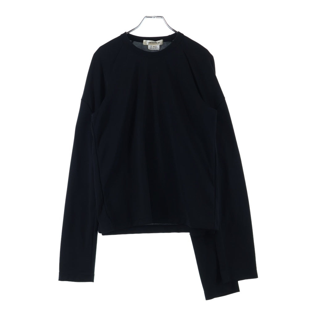 COMME des GARCONS(コムデギャルソン) 25SS 5本袖クルーネック長袖Tシャツカットソー レディース ブラック GO-T020