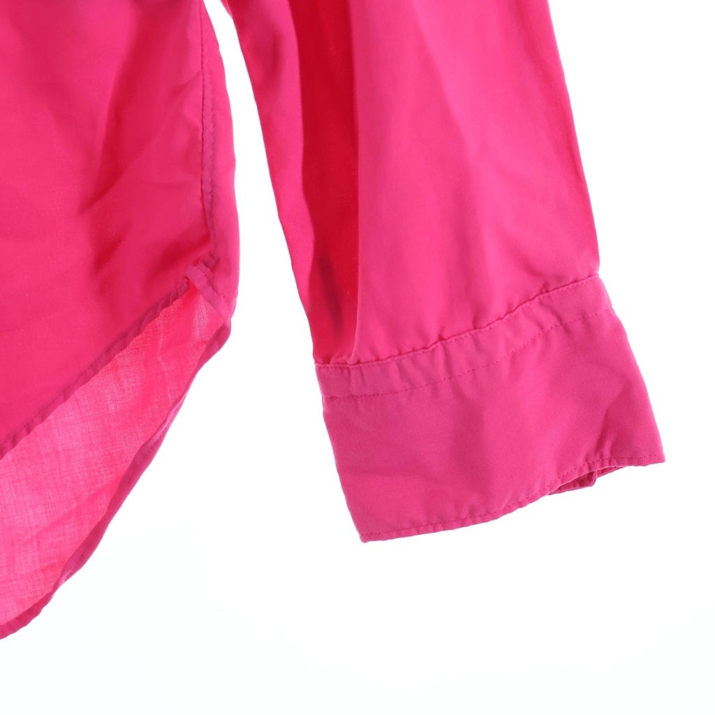 COMME des GARCONS HOMME PLUS(コムデギャルソンオムプリュス) 25SS ボタンダウン長袖シャツ ピンク PO-B032 レディース