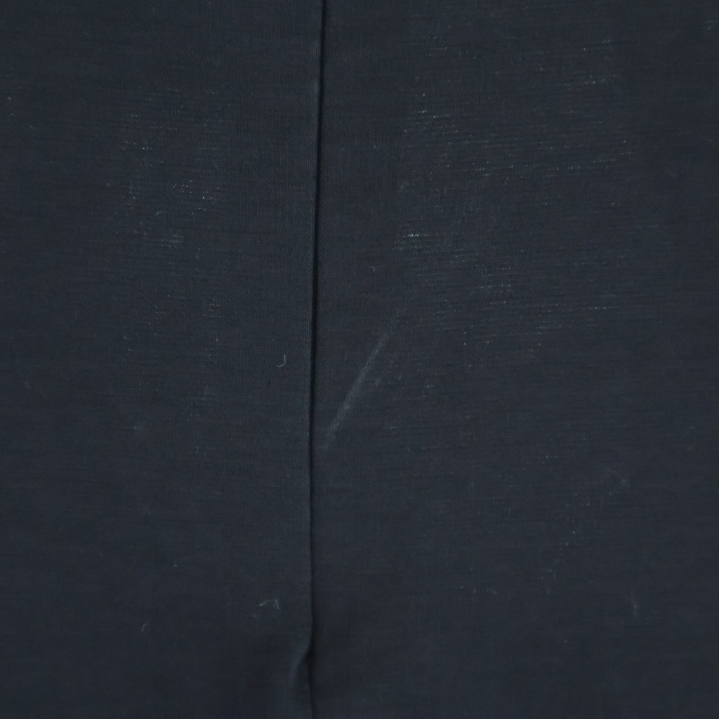 NOIR KEI NINOMIYA(ノワール ケイニノミヤ) 22SS ボトルネック長袖ナイロンフリルカットソー レディース ブラック 3I-T002
