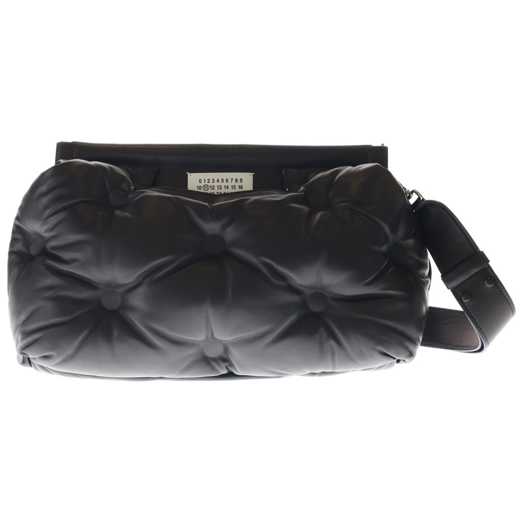 Maison Margiela(メゾンマルジェラ) GLAM SLAM グラムスラム ラムレザーショルダーバッグ ブラック S61WG0034 レディース