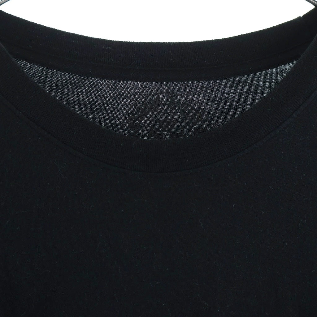 CHROME HEARTS(クロムハーツ) ホノルル限定 バックスクロール ハイビスカスプリント クルーネック長袖Tシャツカットソー ブラック