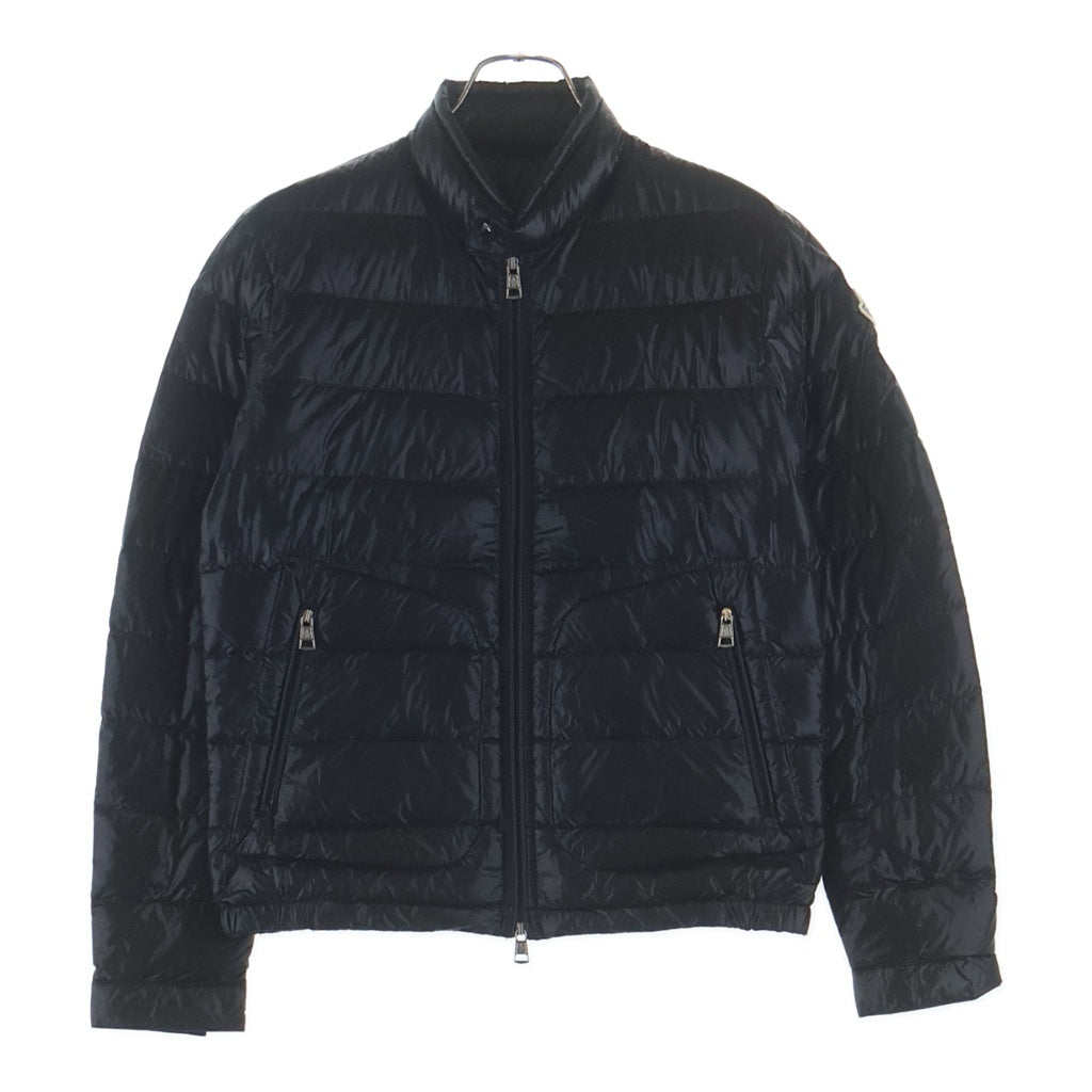 MONCLER(モンクレール) ACORUS アコルス ショルダーロゴワッペン ジップアップ ダウンジャケット ブラック レディース E10914135499 53029