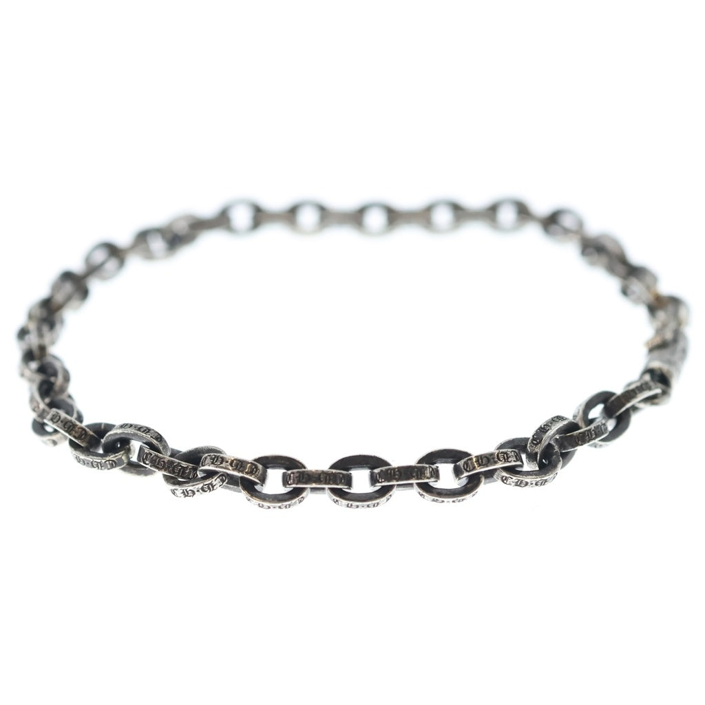 CHROME HEARTS(クロムハーツ) PAPER CHAIN ペーパーチェーン ブレスレット 8inch シルバー BCA178