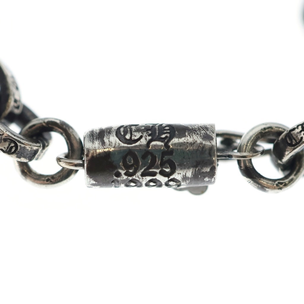 CHROME HEARTS(クロムハーツ) PAPER CHAIN ペーパーチェーン ブレスレット 8inch シルバー BCA178