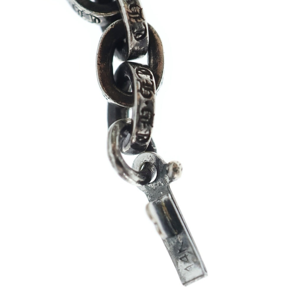 CHROME HEARTS(クロムハーツ) PAPER CHAIN ペーパーチェーン ブレスレット 8inch シルバー BCA178