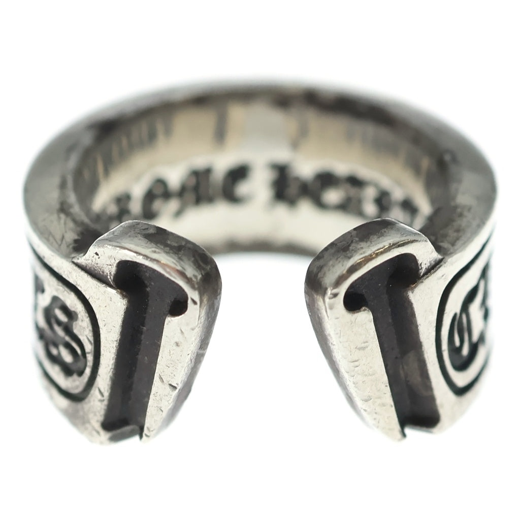 CHROME HEARTS(クロムハーツ) LG SCROLL LABEL ラージスクロールラベル リング シルバーBCA383