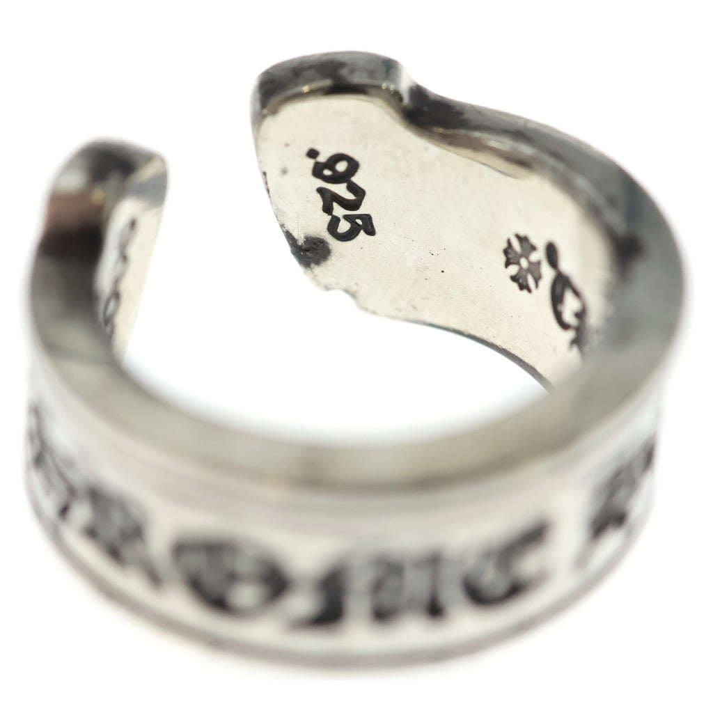 CHROME HEARTS(クロムハーツ) LG SCROLL LABEL ラージスクロールラベル リング シルバーBCA383