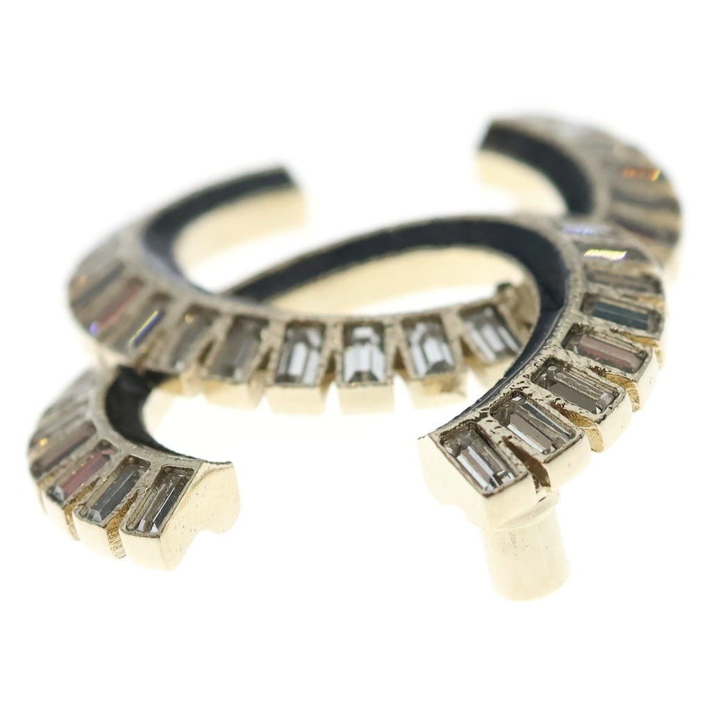 CHANEL(シャネル) ココマーク ラインストーン ブローチ ゴールド ABC335 B15468 レディース