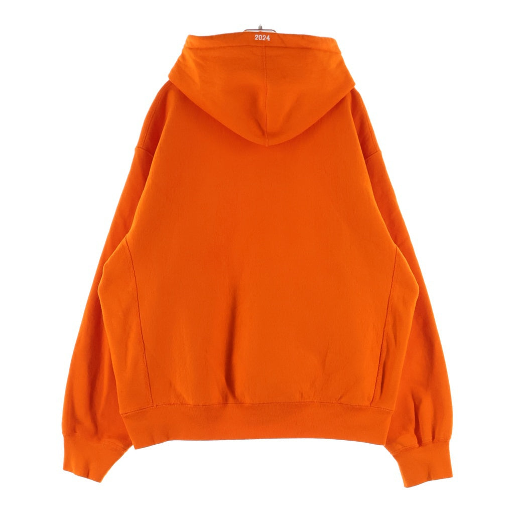 SUPREME(シュプリーム) 24AW Box Logo Hooded Sweatshirt ボックスロゴ プルオーバースウェットパーカー オレンジ