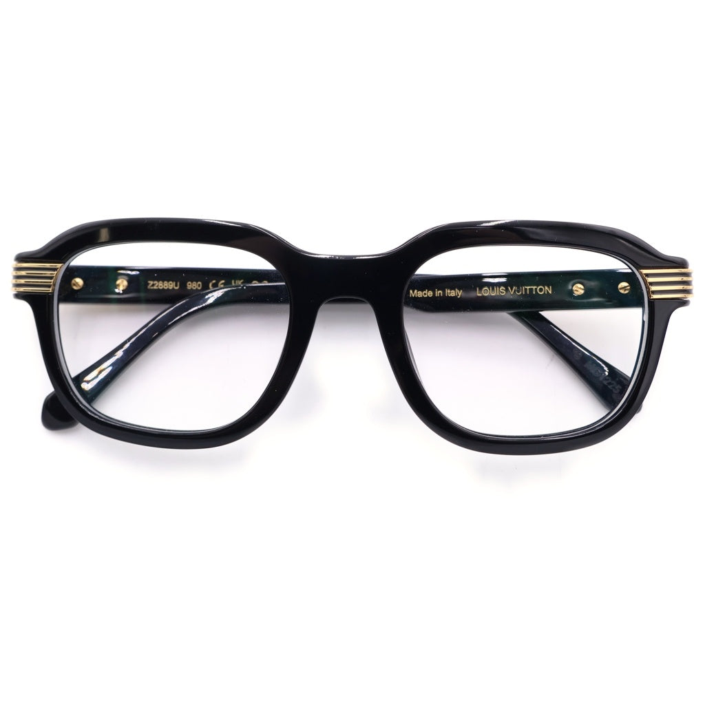 LOUIS VUITTON(ルイヴィトン) LV スライド スクエア ラウンド Z2889U ブラック