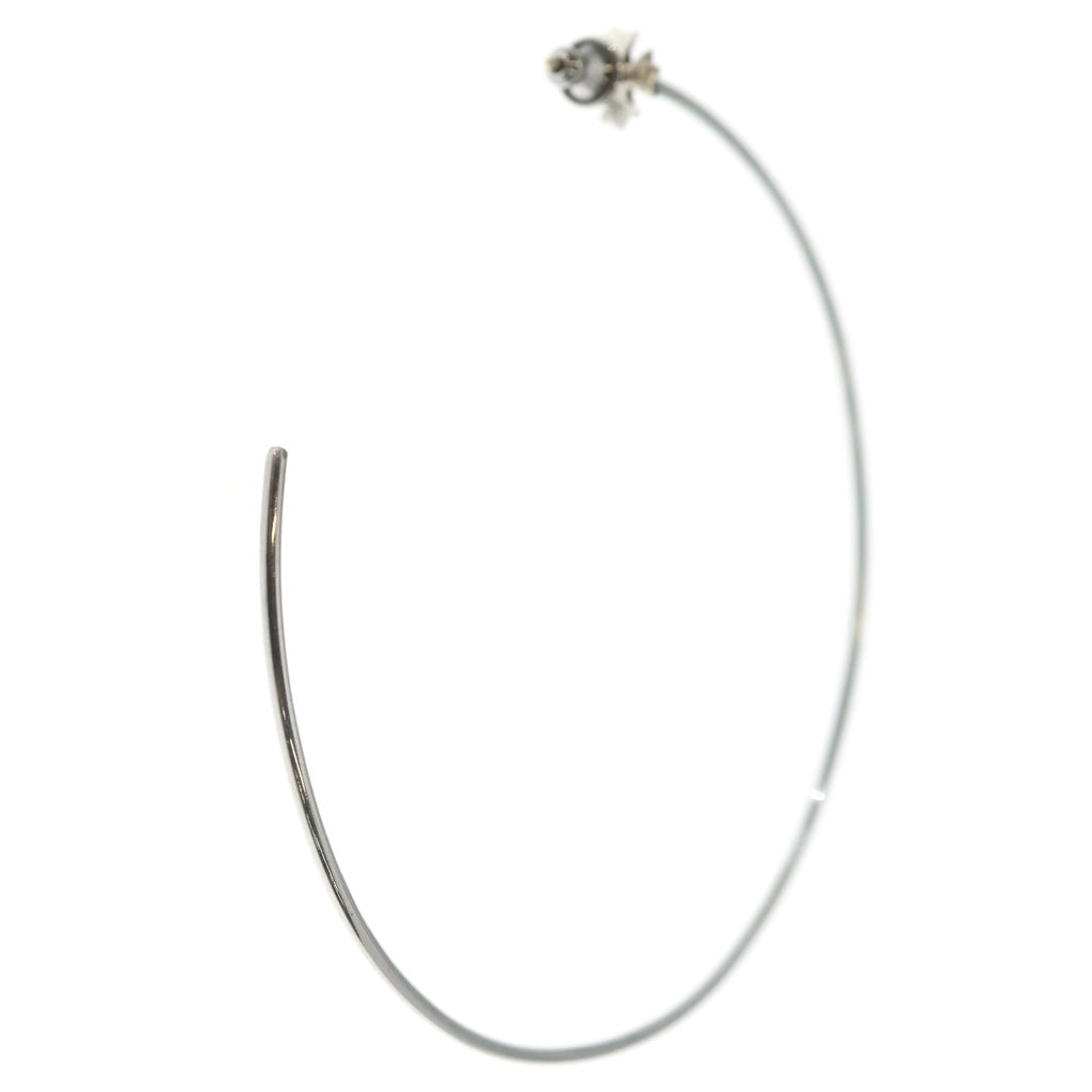 CHROME HEARTS(クロムハーツ) HOOP CH PLS CHプラス フープ ピアス シルバー BCA099