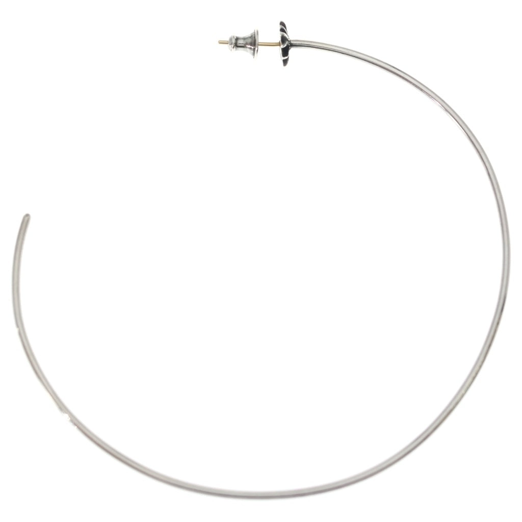 CHROME HEARTS(クロムハーツ) HOOP CH PLS CHプラス フープ ピアス シルバー BCA099