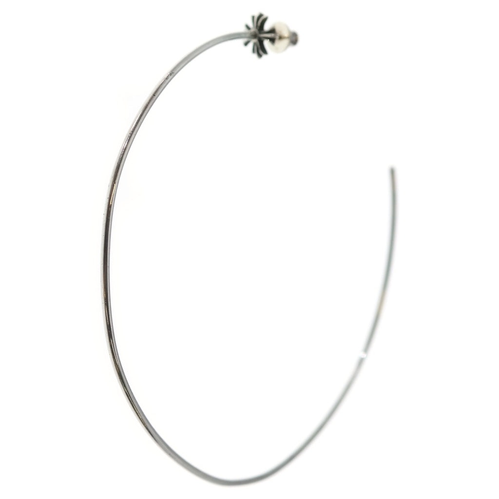 CHROME HEARTS(クロムハーツ) HOOP CH PLS CHプラス フープ ピアス シルバー BCA099
