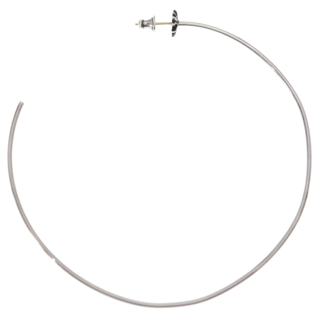 CHROME HEARTS(クロムハーツ) HOOP CH PLS CHプラス フープ ピアス シルバー BCA099