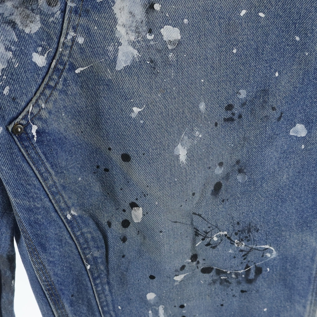 CARHARTT(カーハート) Double Knee Denim Work Pants ダブルニー ジップフライ ペインテッド デニムパンツ インディゴ