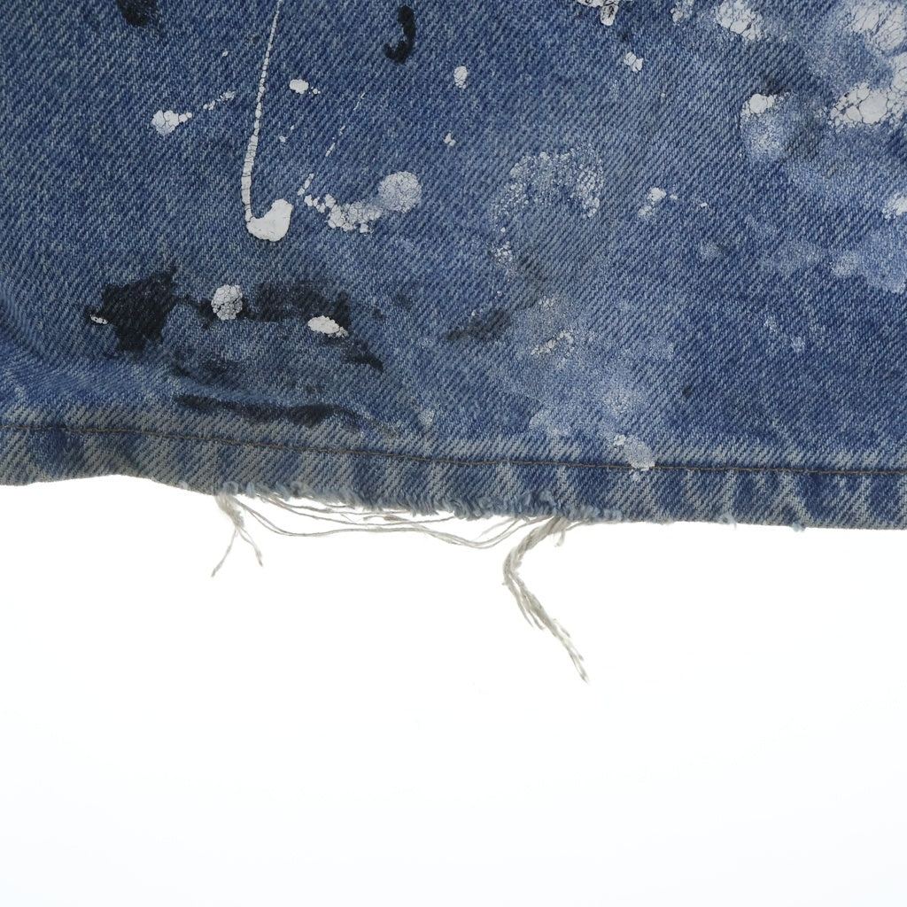 CARHARTT(カーハート) Double Knee Denim Work Pants ダブルニー ジップフライ ペインテッド デニムパンツ インディゴ